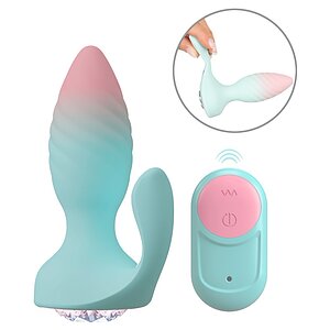Beau Coeur Juvela RC - Plug Anal Reîncărcabil, 10 Moduri Multicolor pe Vibreaza.ro