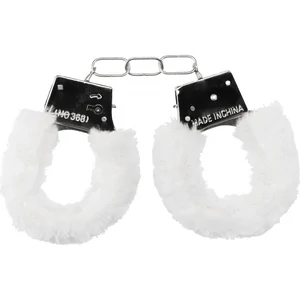 Beginners Handcuffs Furry Alb Beginners Handcuffs Furry Alb pe Vibreaza.ro