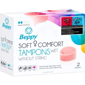 Beppy Soft Comfort Wet Tampon Intern Invizibil, pe Vibreaza.ro