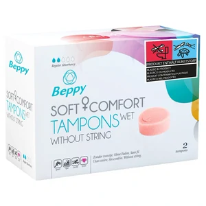 Beppy Soft Comfort Wet Tampon Intern Invizibil, pe Vibreaza.ro