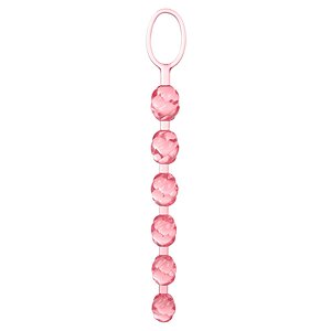 Bile Swirl Pleasure Beads Roz pe Vibreaza.ro