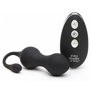 Bile Vaginale Relentless Vibrations Remote Control Kegel Negru pe Vibreaza.ro