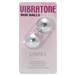 Bile Vaginale Vibratone Duo Argintiu