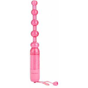 Bile Vibrating Pleasure Beads Roz pe Vibreaza.ro