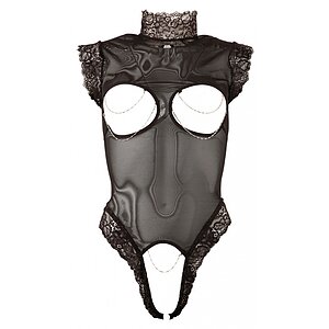 Body Abierta Fina Sâni Decupați Negru pe Vibreaza.ro