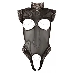 Body Abierta Fina Sâni Decupați Negru Body Abierta Fina Sâni Decupați Negru pe Vibreaza.ro