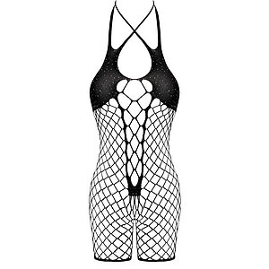 Body Cottelli Collection Secret Negru pe Vibreaza.ro