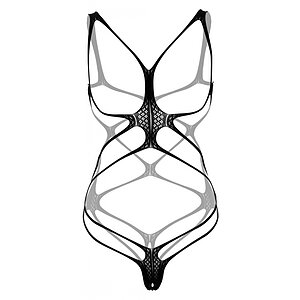 Body Daring Intimates Strappy Open Cup Negru pe Vibreaza.ro