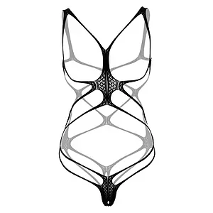 Body Daring Intimates Strappy Open Cup Negru pe Vibreaza.ro