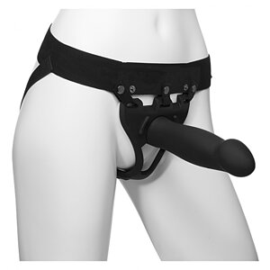 Body Extensions Hollow Strap-On Be Bold Negru pe Vibreaza.ro