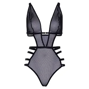 Body Leg Avenue Net Cut Out Allesia Negru pe Vibreaza.ro