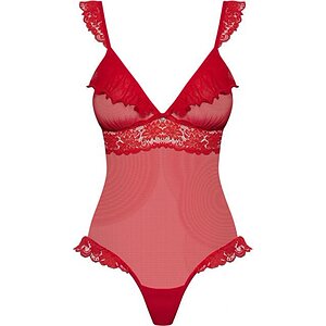 Body Obsessive 863-TED Roșu pe Vibreaza.ro