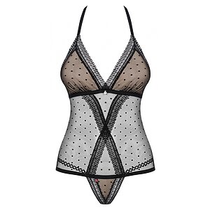 Body Obsessive 876-TED Negru pe Vibreaza.ro