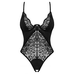 Body Obsessive Decupat Bellastia Negru pe Vibreaza.ro