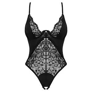 Body Obsessive Decupat Bellastia Negru pe Vibreaza.ro