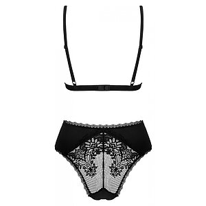 Body Obsessive Maderris cu Bretele Reglabile Negru XS-S