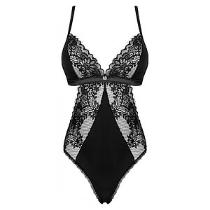 Body Obsessive Maderris cu Bretele Reglabile Negru XS-S