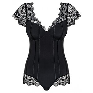 Body Obsessive Moketta Negru L-XL