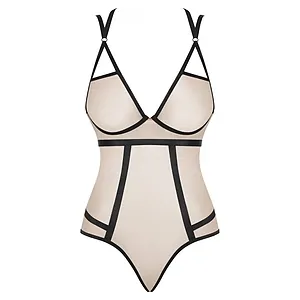 Body Obsessive Nudelia Noir Bej pe Vibreaza.ro