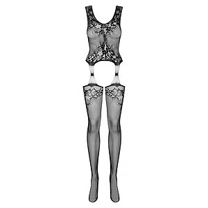 Body Stocking Obsessive F221 Negru pe Vibreaza.ro