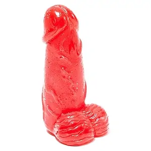 Bomboana In Forma De Penis Rosu pe Vibreaza.ro