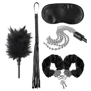 Bondage Teaser Kit Negru pe Vibreaza.ro