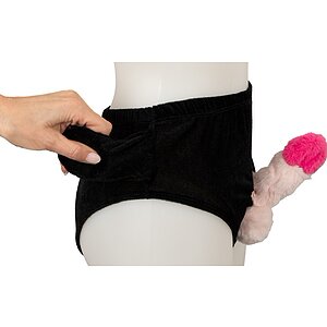 Boxeri cu penis gonflabil, cadou amuzant pentru petreceri Negru pe Vibreaza.ro