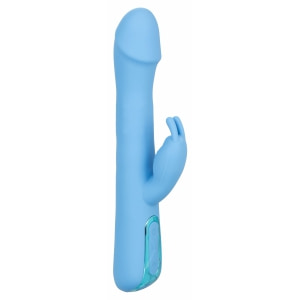 CalExotics Elite Rotating Rabbit Albastru - 10 Funcții pe Vibreaza.ro