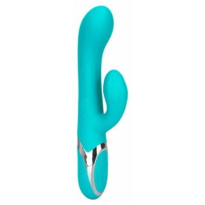 Enchanted Lover Vibrator Rabbit Reîncărcabil 12 Moduri Verde pe Vibreaza.ro