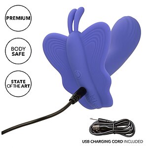 CalExotics Venus Butterfly Mov — 9 Vibrații, USB, Discret