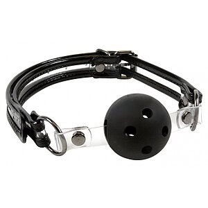 Calus Bare Bondage Negru pe Vibreaza.ro