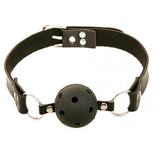 Căluș Sexual Breathable Ball Negru pe Vibreaza.ro