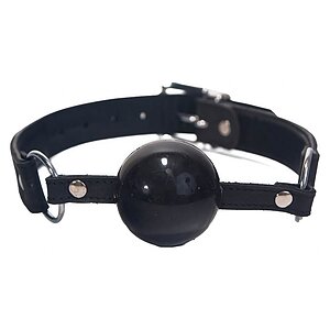 Căluș Silicone Ball Negru pe Vibreaza.ro