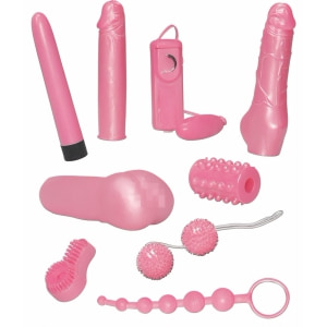 Candy Toy Set Roz pe Vibreaza.ro