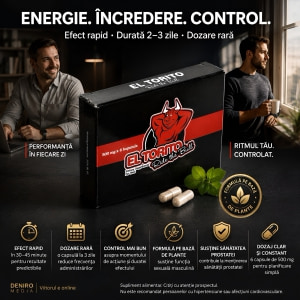 Capsule Potență El Torito cu Maca pentru Bărbați 6buc