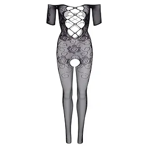 Catsuit Daring Intimates Off the Shoulder Negru pe Vibreaza.ro