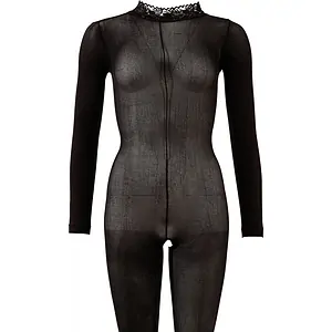 Catsuit No:Xqse Ouvert Negru pe Vibreaza.ro