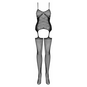 Catsuit Obsessive G314 Negru S-L