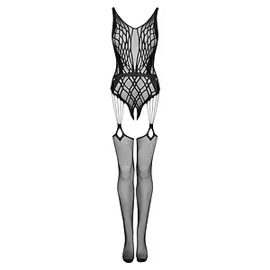 Catsuit Obsessive G324 Negru Catsuit Obsessive G324 Negru pe Vibreaza.ro