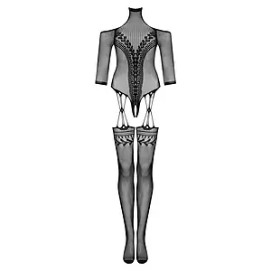 Catsuit Obsessive G333 Negru Catsuit Obsessive G333 Negru pe Vibreaza.ro