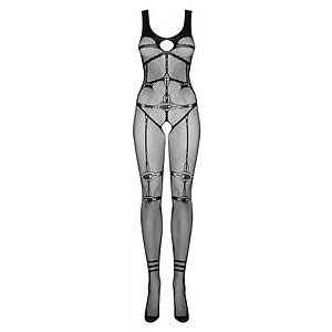 Catsuit Obsessive N123 Negru pe Vibreaza.ro