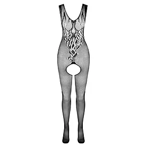 Catsuit Passion BS098 Negru pe Vibreaza.ro