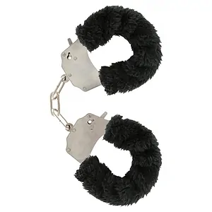 Catuse Furry Fun Cuffs Negru pe Vibreaza.ro