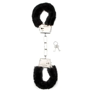 Cătușe Furry Fun Negru Cătușe Furry Fun Negru pe Vibreaza.ro