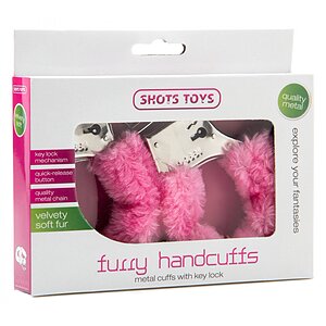 Cătușe Furry Handcuffs Roz