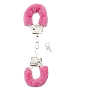 Cătușe Furry Handcuffs Roz pe Vibreaza.ro