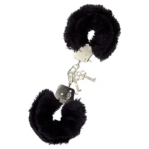 Cătușe Love Metalice cu Plus Negru Cătușe Love Metalice cu Plus Negru pe Vibreaza.ro