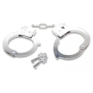 Catuse Official Handcuffs Metal Argintiu pe Vibreaza.ro