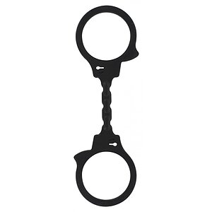 Cătușe Stretchy Fun Cuffs Negru pe Vibreaza.ro