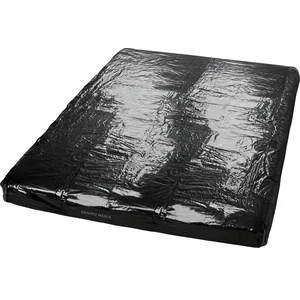 Cearceaf Vinyl Bed Sheet Negru Cearceaf Vinyl Bed Sheet Negru pe Vibreaza.ro